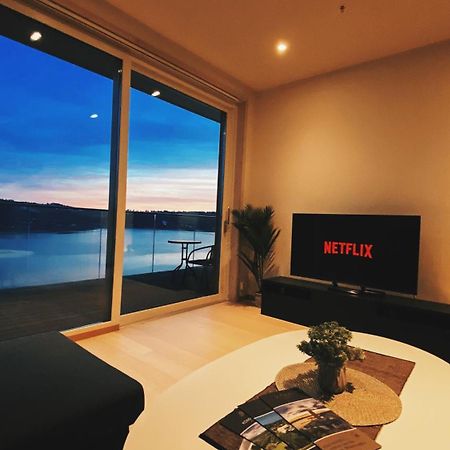 Mjos Tower Suite - Lovely Lake View Brumunddal Kültér fotó