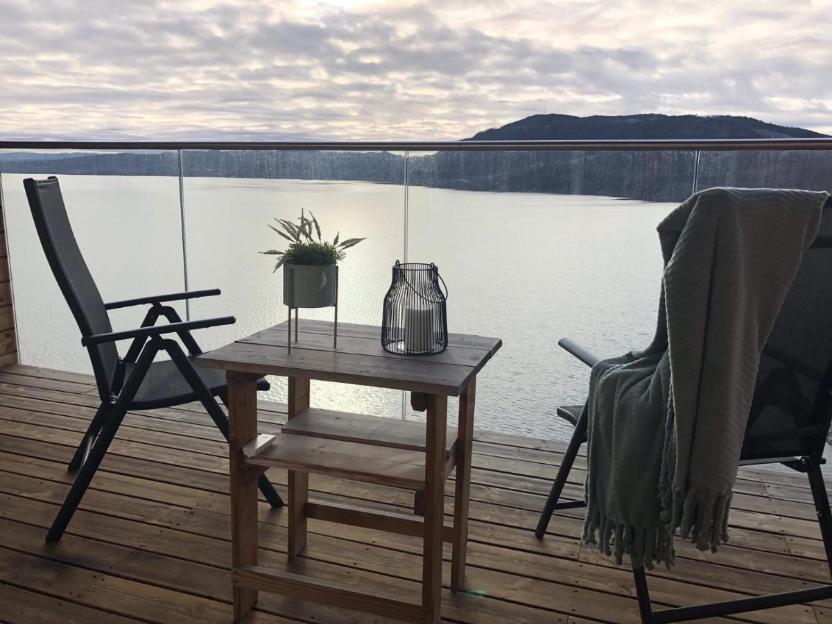 Mjos Tower Suite - Lovely Lake View Brumunddal Kültér fotó